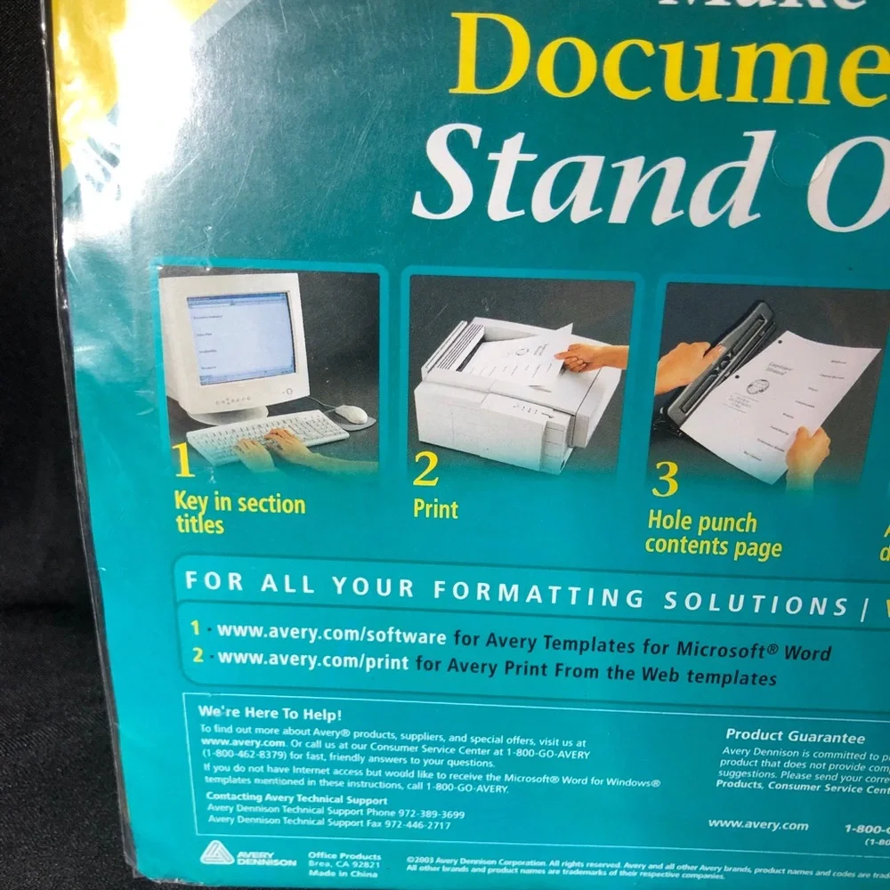 Avery Translucent Table of Contents Dividers - Multicolor
